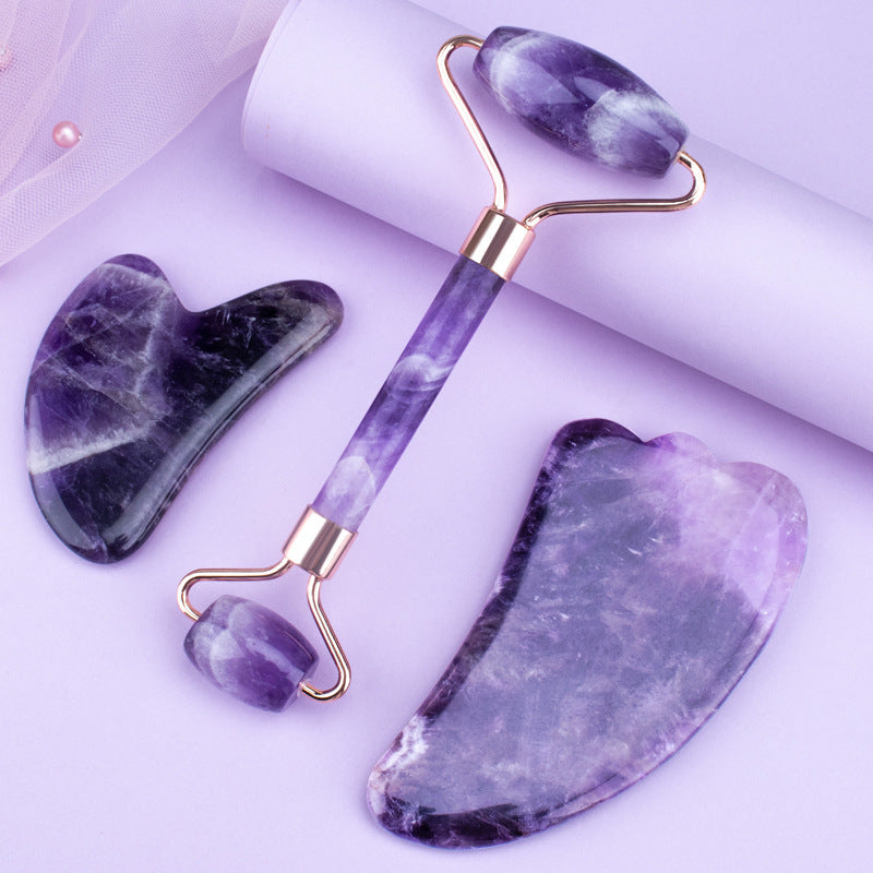 Amethyst Gua Sha Massager