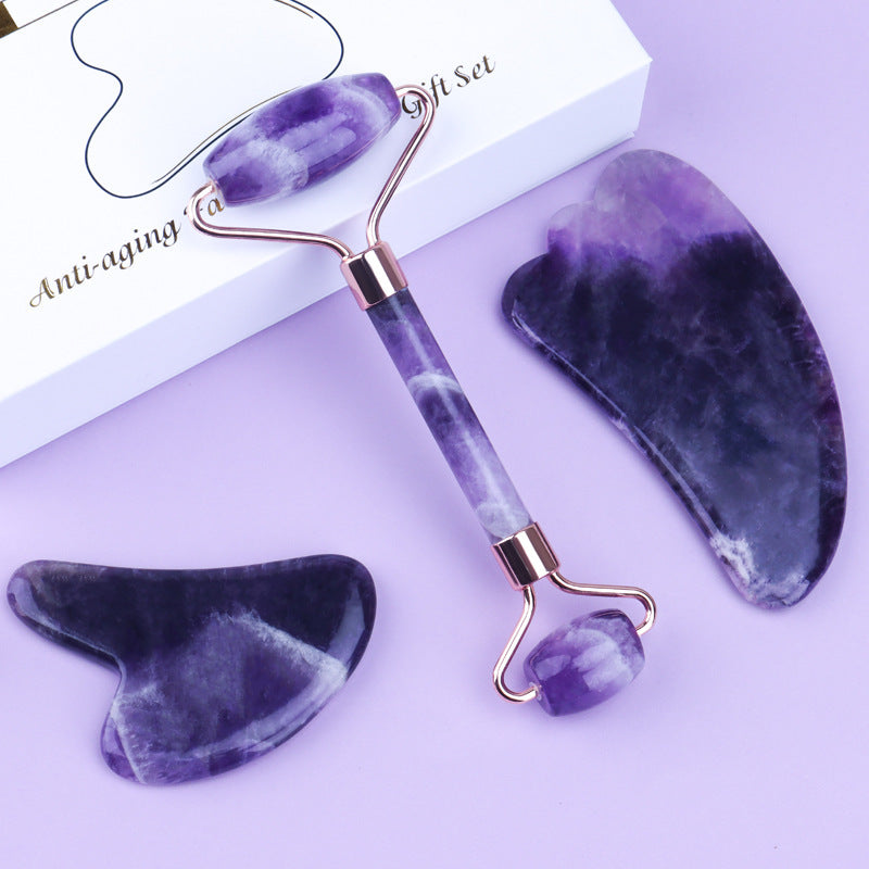 Amethyst Gua Sha Massager